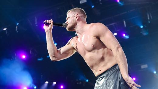 Frontman kapely Imagine Dragons Dan Reynolds