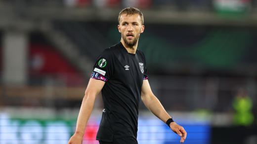 Tomáš Souček v dresu West Hamu