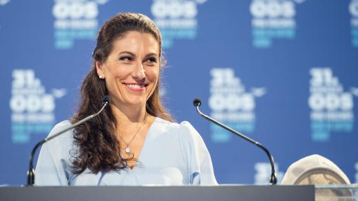 Eva Decroix na 31. kongresu ODS