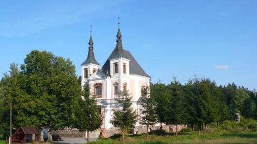 Poutní kostel sv. Anny ve Staré Vodě