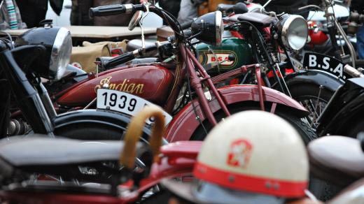 Historický motocykl Indian