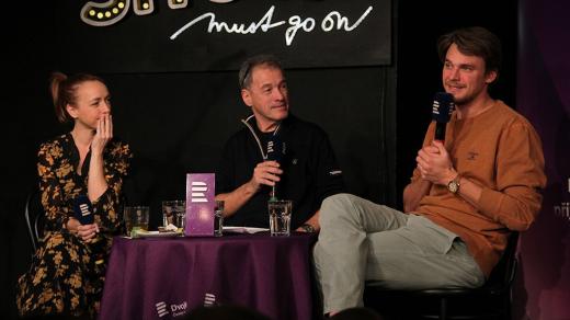 Tatiana Vilhelmová, Milan Hein a Vojtěch Dyk