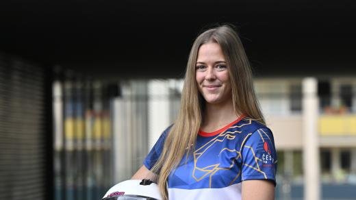 Česká bobistka Patricia Tajcnárová