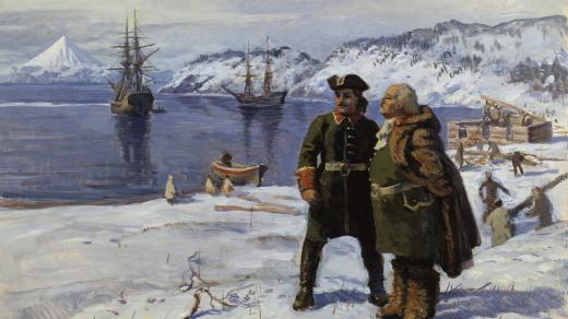 Igor Pavlovič Pšeničnij: Vitus Bering a Alexej Čirikov