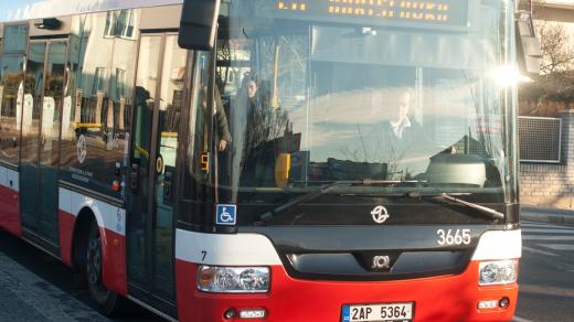 Pražská integrovaná doprava, autobus (ilustrační foto)