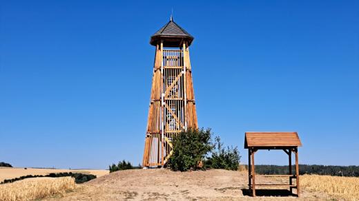 Nová rozhledna v Přemyslovicích na Prostějovsku