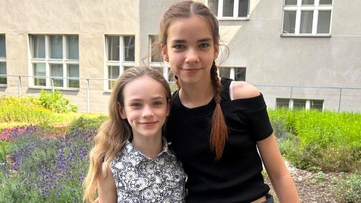 Marianne Mladá a Klára Poláková