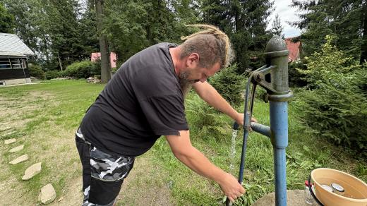 Testování vody v Křižánkách