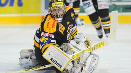 Hokejový brankář Petr Franěk