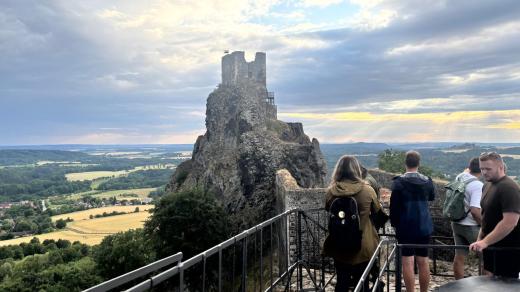 Hrad Trosky - věž Baba