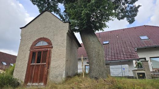 Kaple na okraji obce Střítež u Jihlavy
