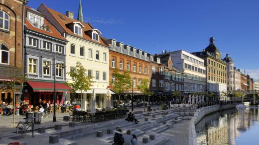 Dánské město Aarhus