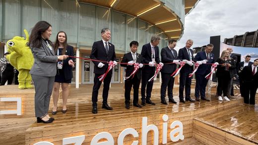 Otevření českého pavilonu na EXPO 2025