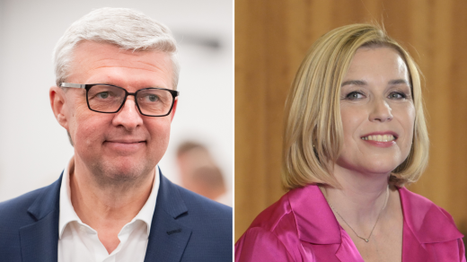 Karel Havlíček (ANO) a Danuše Nerudová (STAN)