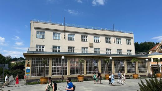Luhačovice, centrum