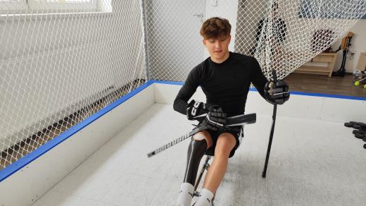 Para hokejista Theodor Pátek