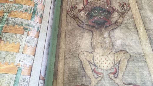 Kodex gigas - nejznámější stránka