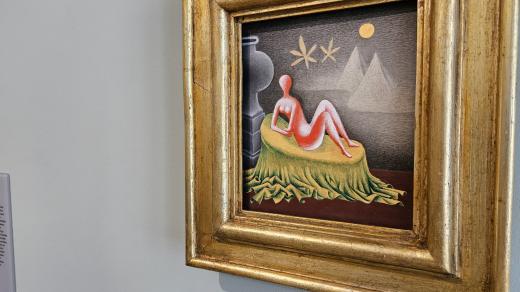 Obraz Kleopatra II. českého malíře Jana Zrzavého