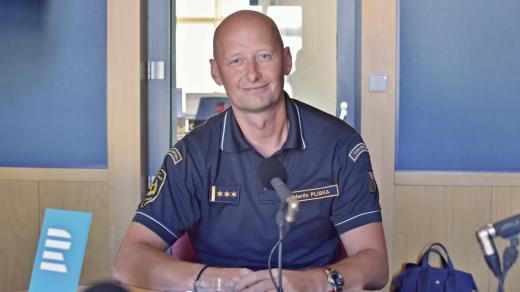 Martin Pliska z Hasičského záchranného sboru Moravskoslezského kraje