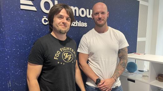 Martin Dozrál (vlevo) a Tomáš Fiala z kapely Venushe