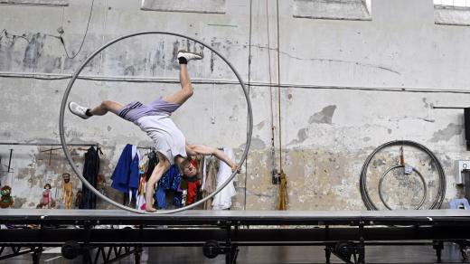Cirk La Putyka, zkouška na Český národní den na EXPO 2025