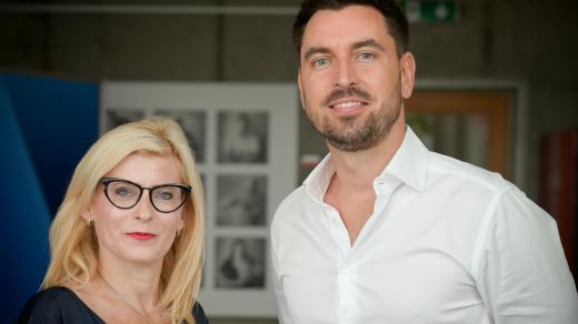Lucie Jarešová a Ondřej Svoboda