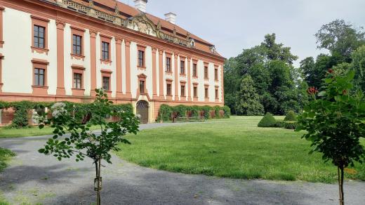 Zámek Kunín je barokní perlou severu Moravy