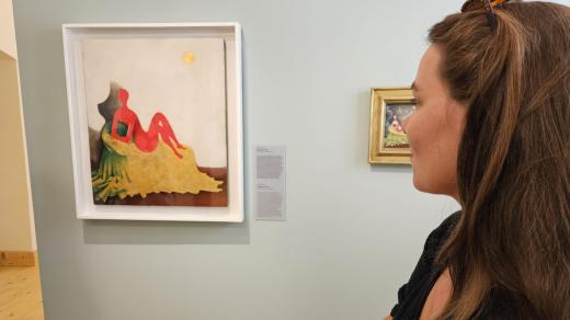 Expozice Jana Zrzavého v telčském zámku