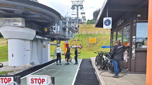 Letní sezona na šumavském Zadově