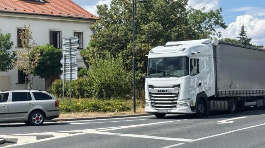 Tranzitní doprava na Dobříšsku (ilustrační foto)