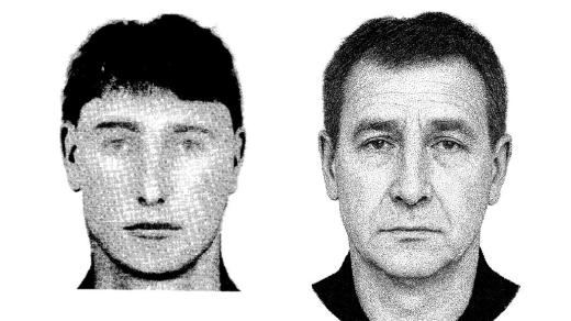 Možný nynější vzhled údajného pachatele vraždy ve Šternberku v roce 2005