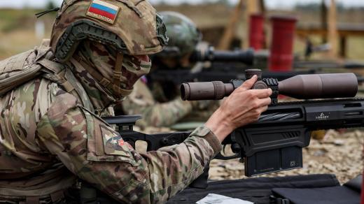 Ruský voják na Donbase