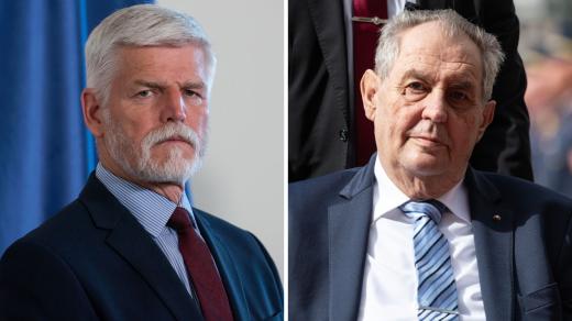 Petr Pavel a Miloš Zeman