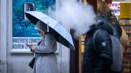 Déšť (ilustrační foto)