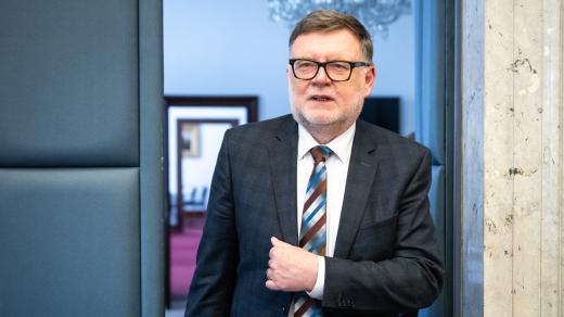 Ministr financí Zbyněk Stanjura (ODS) na jednání vlády