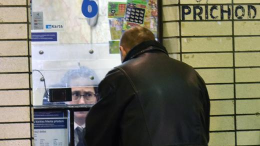 Masarykovo nádraží, pokladna