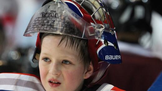 Hokejista dítě