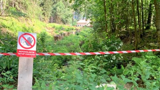Obec Loučovice začala čistit Spirův kanál nedaleko Čertovy stěny na Lipensku. Chce z něj udělat lákadlo pro turisty