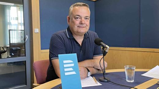 Vedoucí programu ČRo Ostrava Richard Piskala jako host rozhovoru K věci