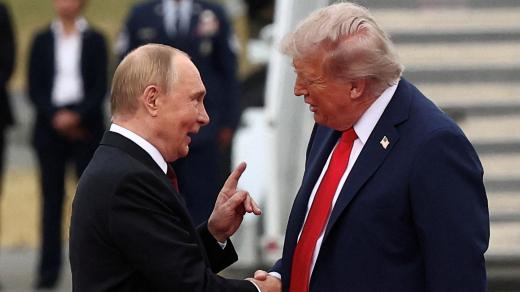 Donald Trump a Vladimir Putin se setkali na Aljašce
