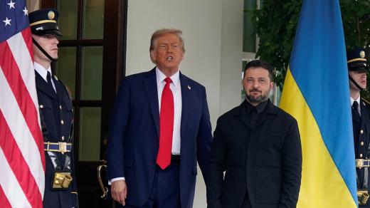 Trump přivítal Zelenského před jednání v Bílém domě