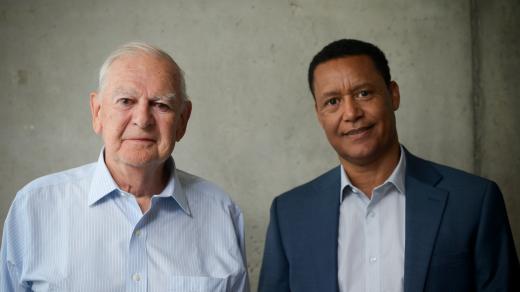 Donald Johanson a Zeresenay Alemseged