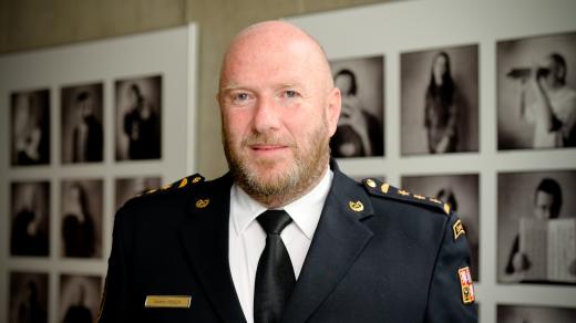 Velitel záchranné mise Jaromír Piesch