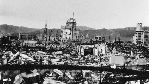 Hirošima po dopadu atomové bomby