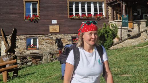 Dobré ráno z chaty Skalka vám přeje Romana Kubicová