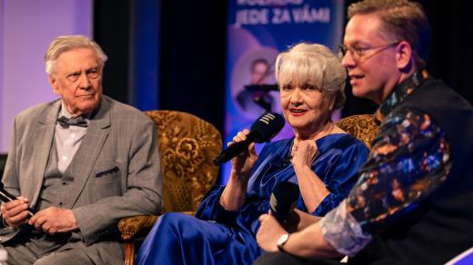 Petr Kostka, Carmen Mayerová a Aleš Cibulka