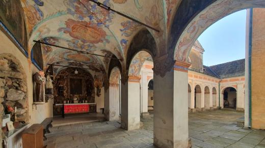 Poutní areál v Římově na Českobudějovicku