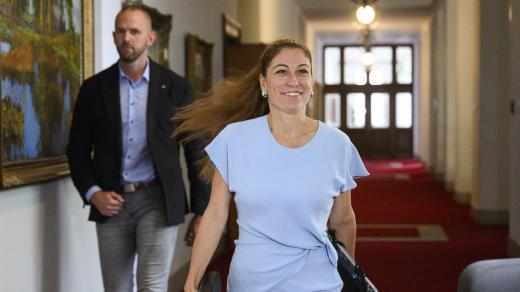 Ministryně spravedlnosti Eva Decroix