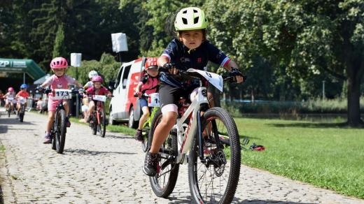 Dětské cyklistické závody JuniorCup v Hradci Králové
