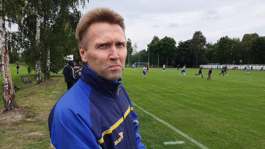Pavel Beneda na hřišti